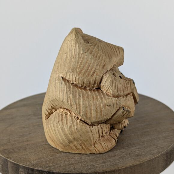 Rinconada Bear Mama Baby Cub #055 Artesania Vintage Retired Figurine Signed - Picture 4 of 8